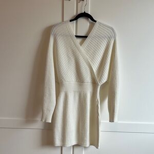 Commense Cream Mini Dress